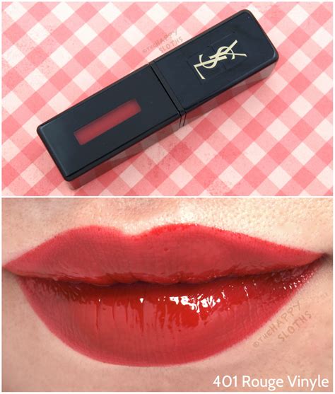 YSL rouge vinyl review